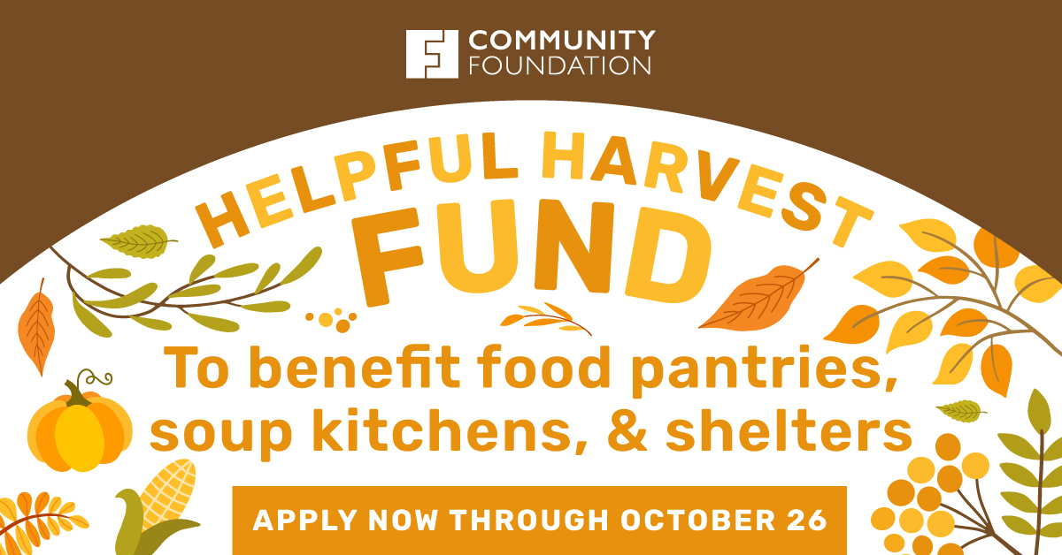 Community Foundation Seeks Applications for Helpful Harvest Grant Round