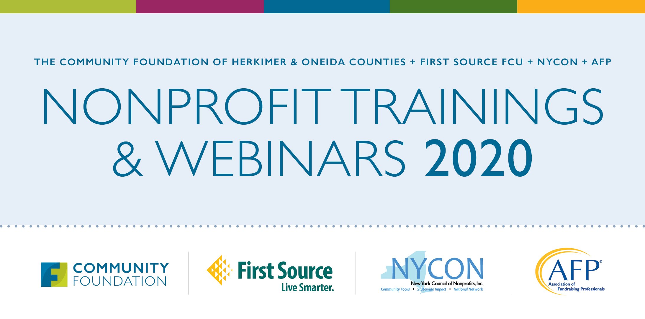 Community Foundation Offering Free Nonprofit Webinars