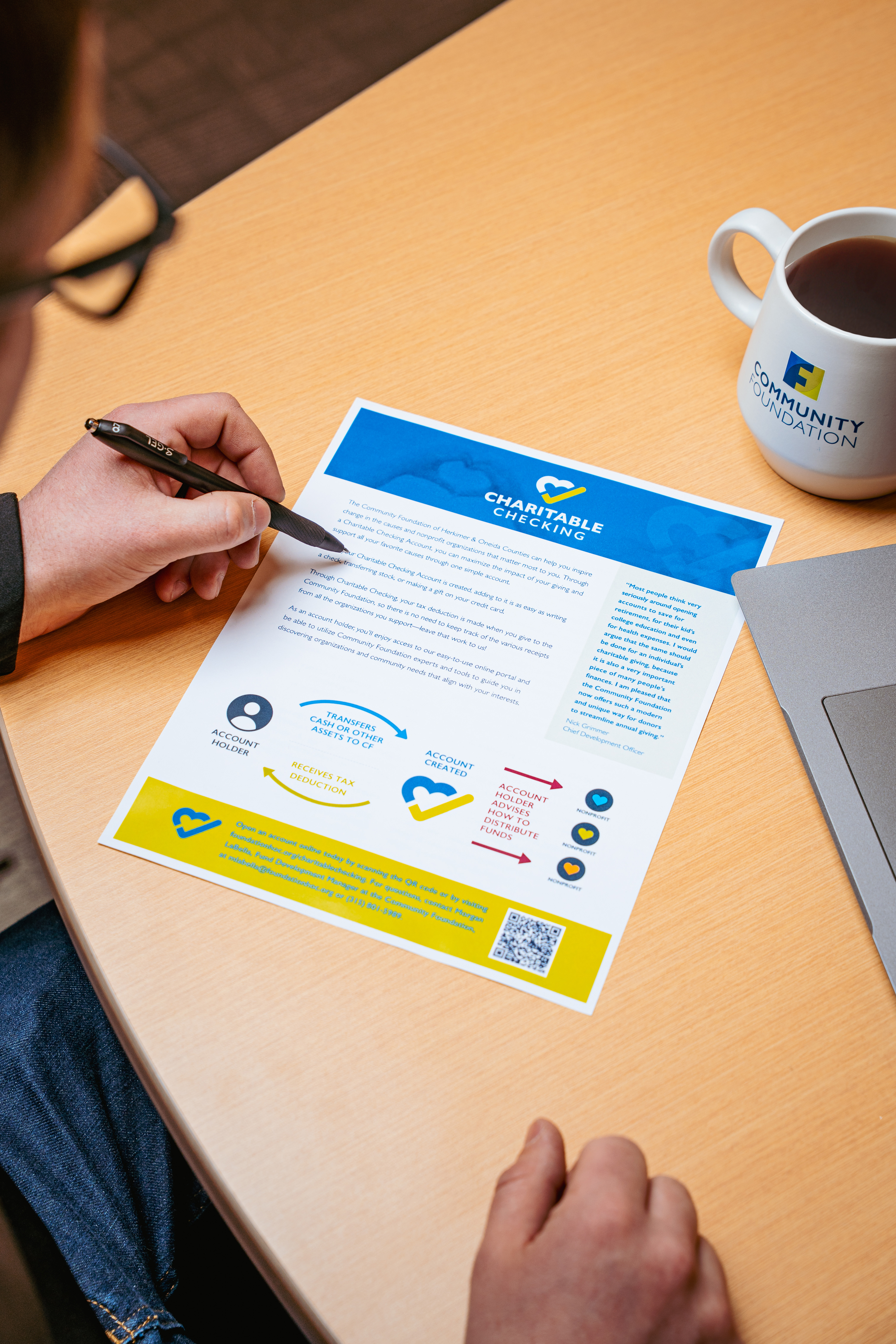 What are the benefits of Charitable Checking Accounts?