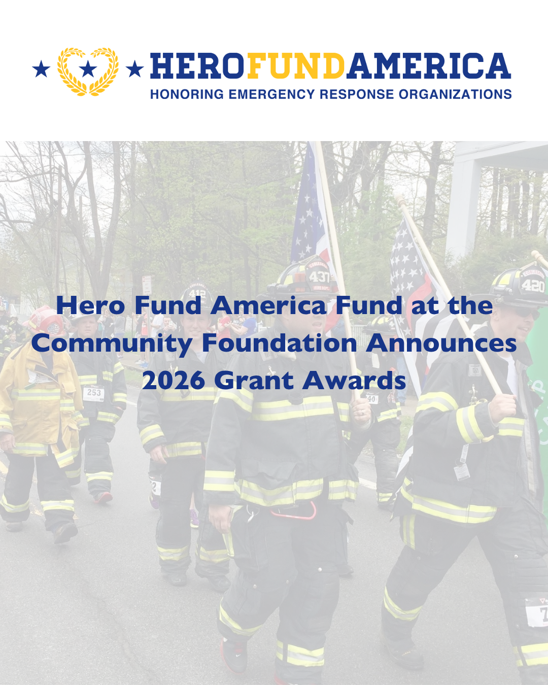 Hero Fund America Fund at the Community Foundation Announces 2026 Grant Awards