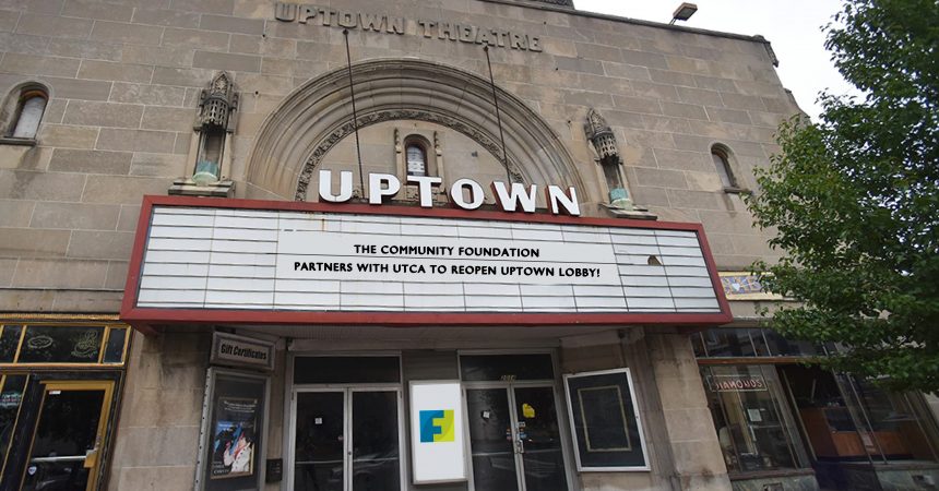 UTCA Partners With The Community Foundation to Reopen The Uptown Lobby
