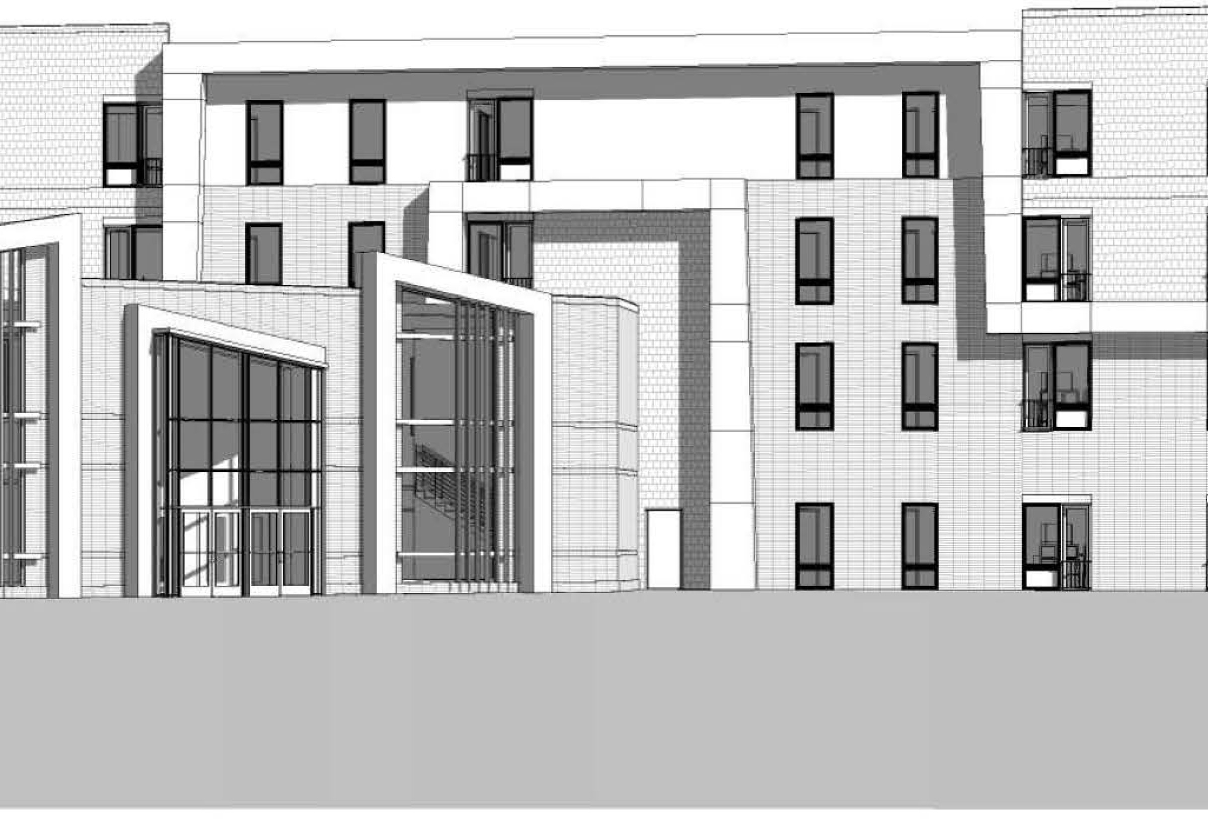 Demolition of MidUtica Neighborhood Preservation Corporation Building