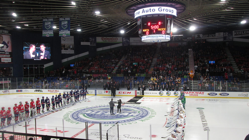 Fund Established in Honor of Bob Warwick Makes First Award to Utica University Hockey Player